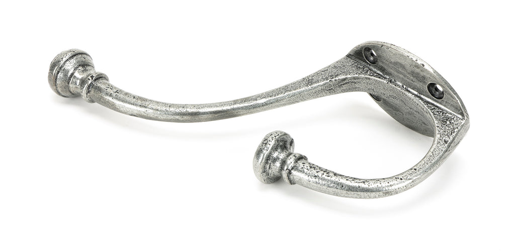 White background image of From The Anvil's Pewter Patina Hat & Coat Hook | From The Anvil