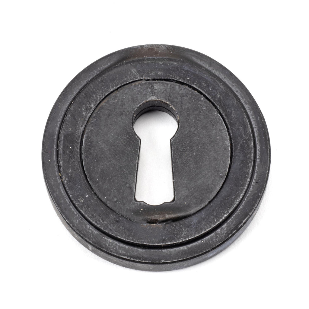 White background image of From The Anvil's External Beeswax Round Escutcheon | From The Anvil