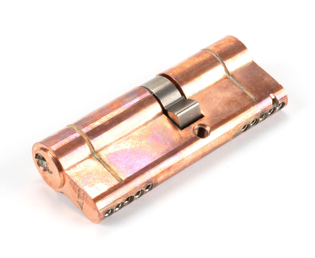 White background image of From The Anvil's Polished Bronze 5 Pin Euro Cylinder | From The Anvil