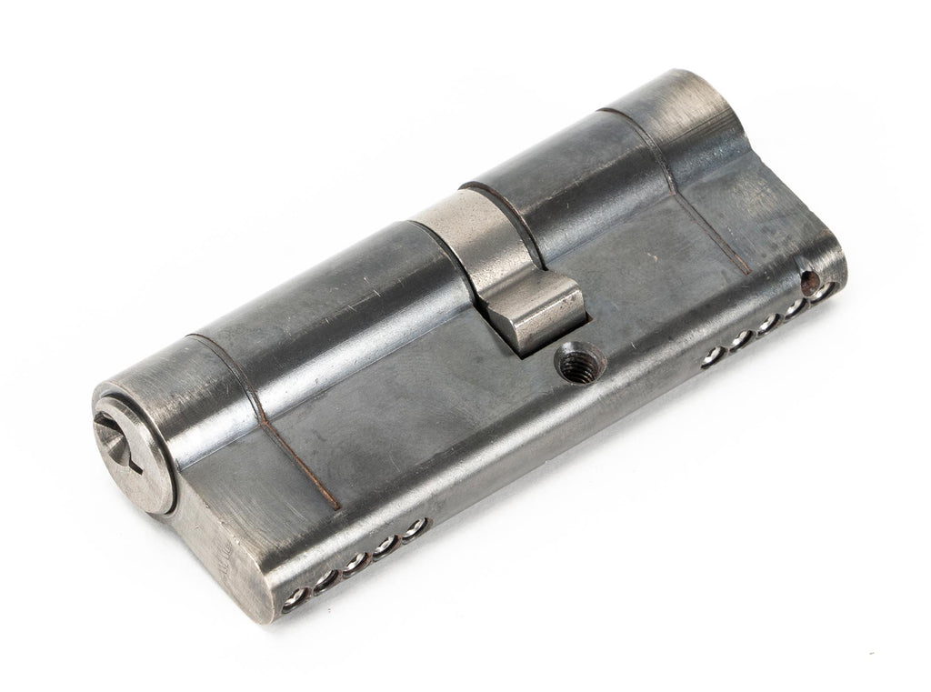 White background image of From The Anvil's Pewter 5 Pin Euro Cylinder | From The Anvil