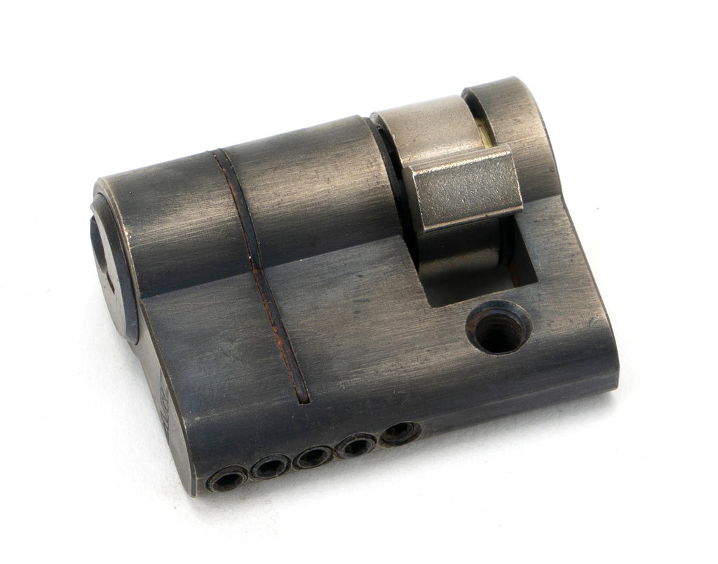 White background image of From The Anvil's Pewter Patina 5 Pin Single Cylinder | From The Anvil