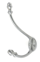 From The Anvil's Satin Chrome Hat & Coat Hook