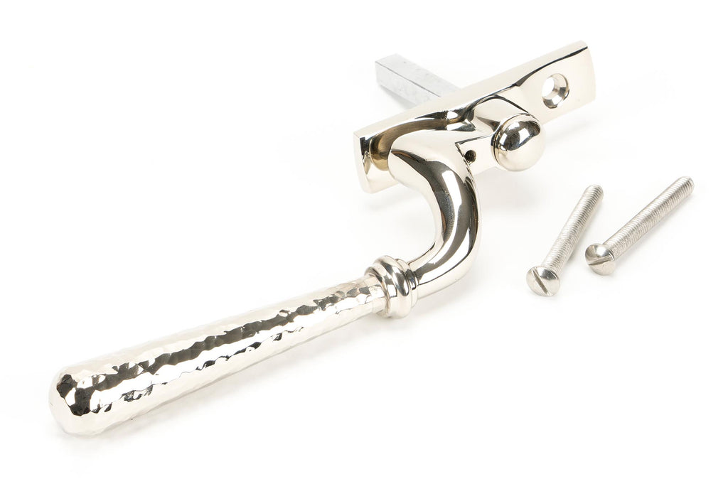 White background image of From The Anvil's Polished Nickel Hammered Newbury Espag | From The Anvil