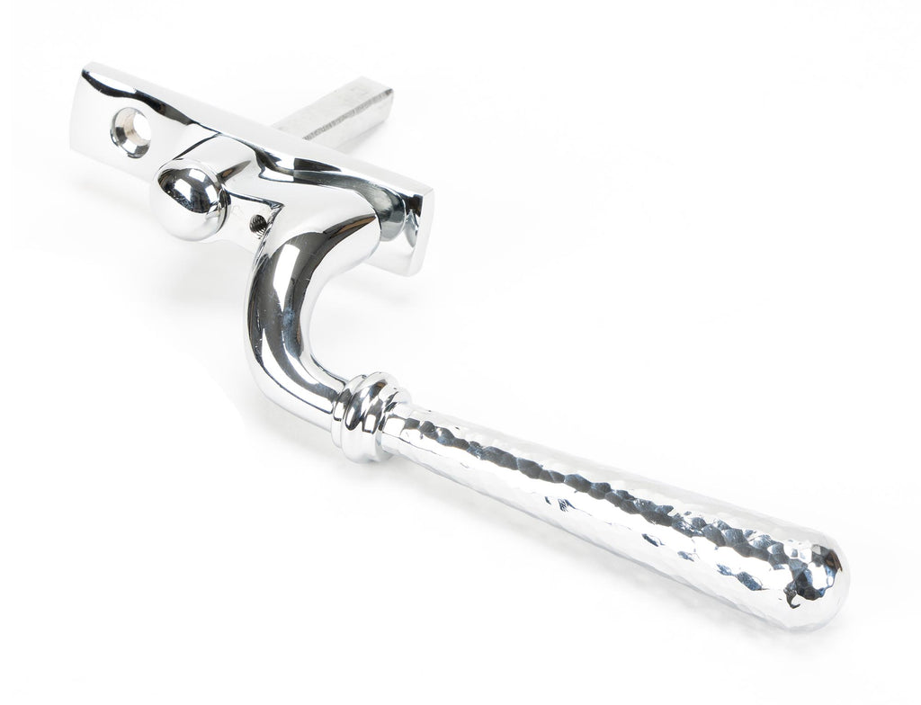White background image of From The Anvil's Polished Chrome Hammered Newbury Espag | From The Anvil