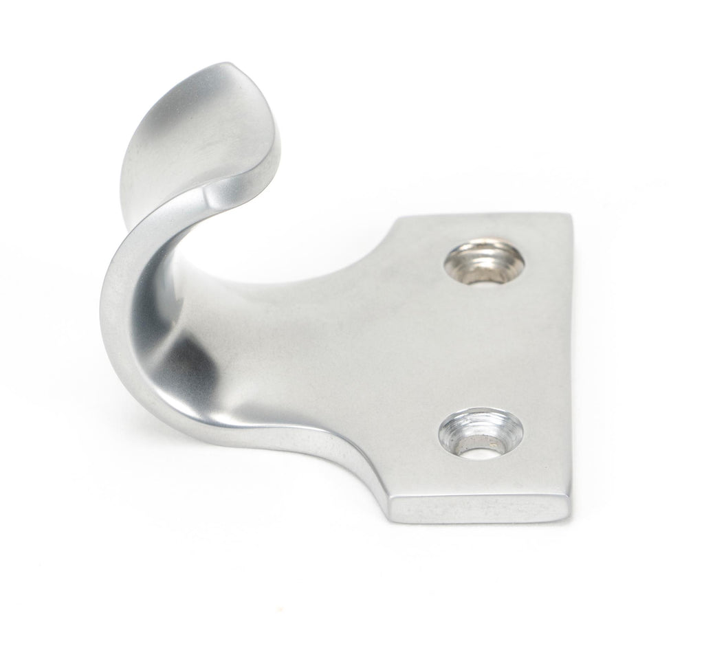 White background image of From The Anvil's Satin Chrome Sash Lift | From The Anvil