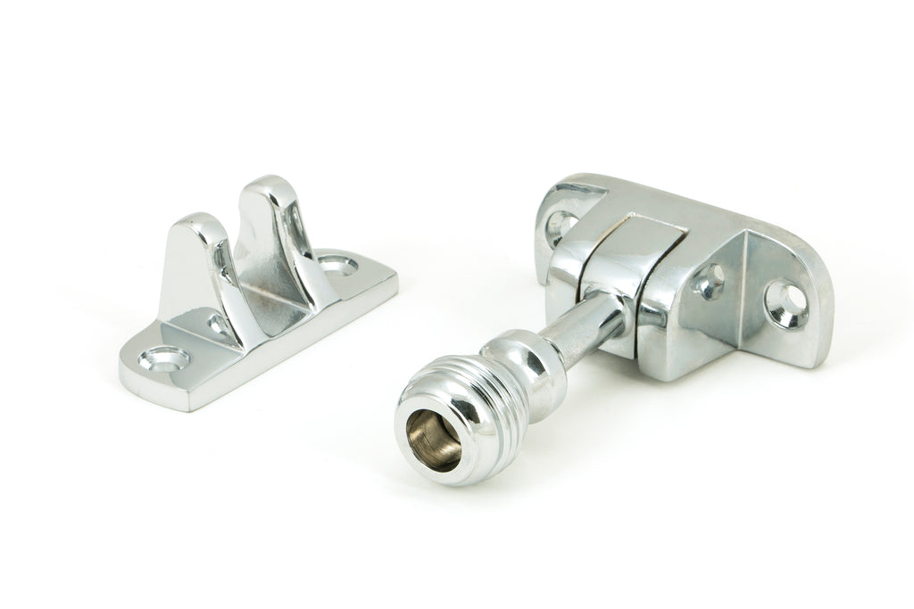 White background image of From The Anvil's Polished Chrome Prestbury Brighton Fastener | From The Anvil