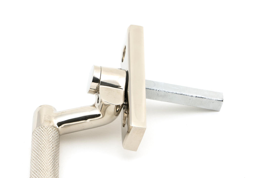 White background image of From The Anvil's Polished Nickel Brompton Espag | From The Anvil