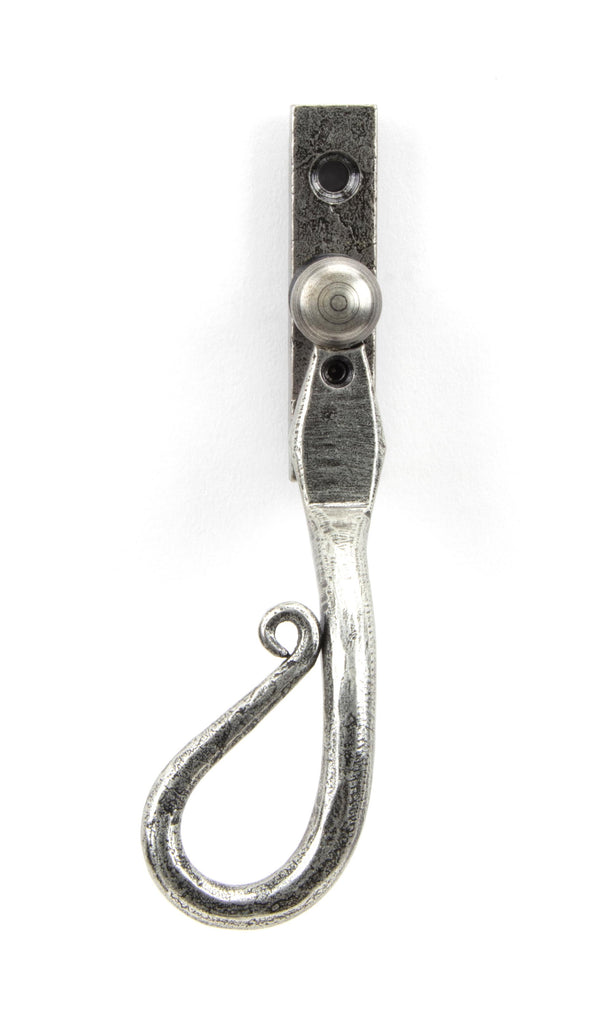 White background image of From The Anvil's Pewter Patina 16mm Shepherd's Crook Espag | From The Anvil