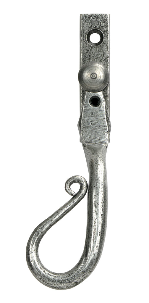 White background image of From The Anvil's Pewter Patina 16mm Shepherd's Crook Espag | From The Anvil