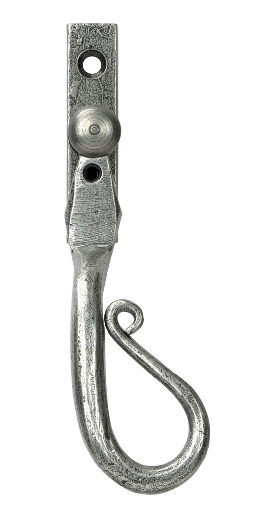 White background image of From The Anvil's Pewter Patina 16mm Shepherd's Crook Espag | From The Anvil