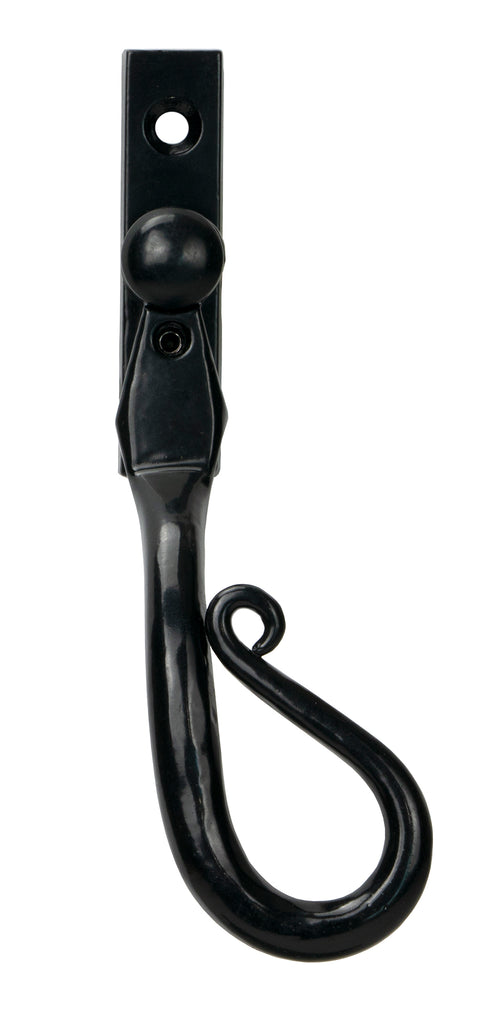 White background image of From The Anvil's Black 16mm Shepherd's Crook Espag | From The Anvil