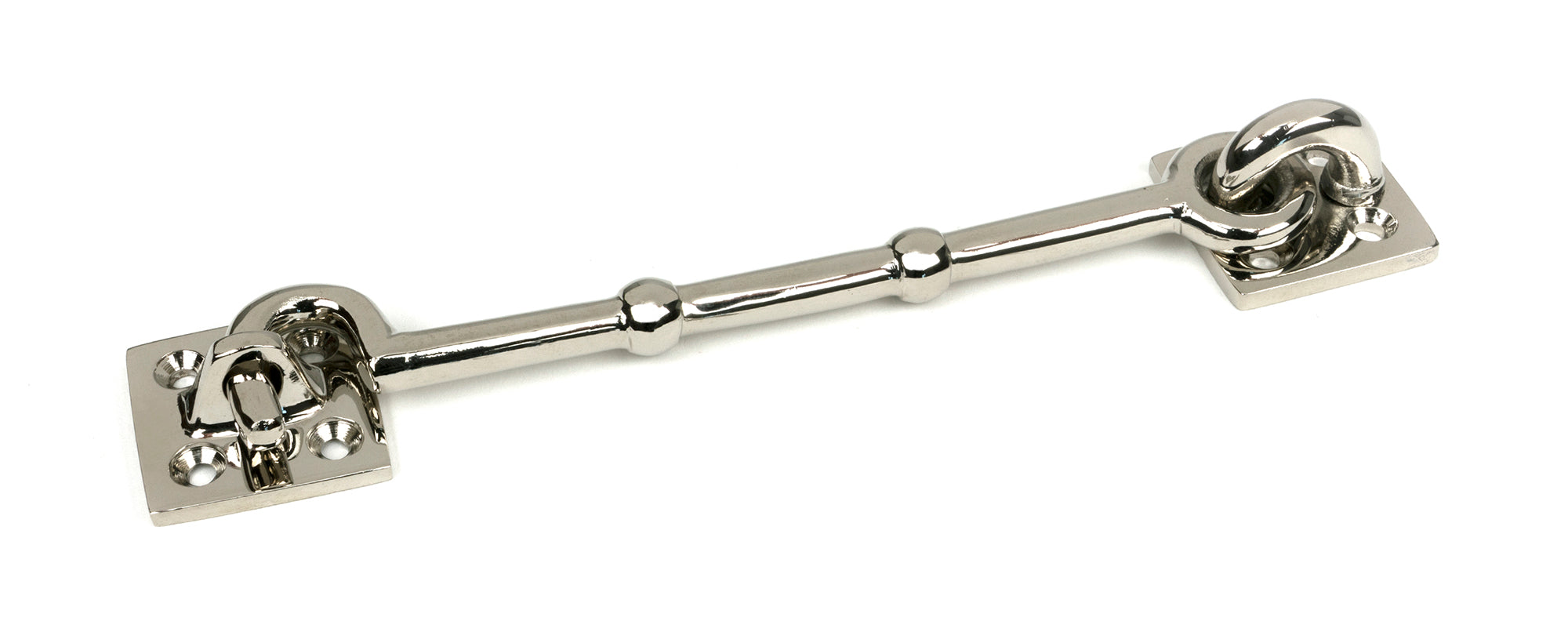 From The Anvil's Polished Nickel Traditional Cabin Hook