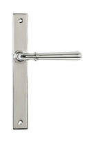 From The Anvil's Polished Marine SS (316) Newbury Slimline Lever Espag. Latch Set