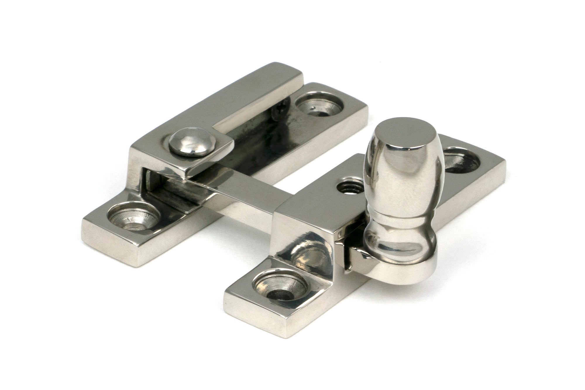 From The Anvil's Polished Marine SS (316) Mushroom Quadrant Fastener - Narrow
