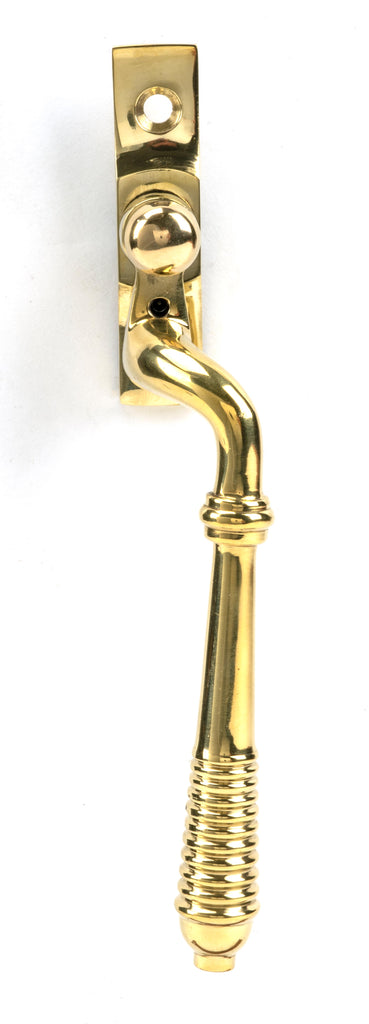 White background image of From The Anvil's Polished Brass Reeded Espag | From The Anvil