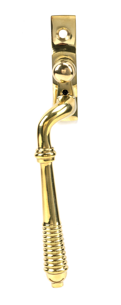 White background image of From The Anvil's Polished Brass Reeded Espag | From The Anvil