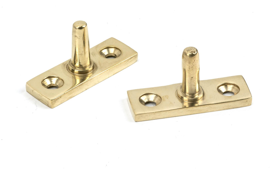 White background image of From The Anvil's Polished Brass Avon Stay | From The Anvil