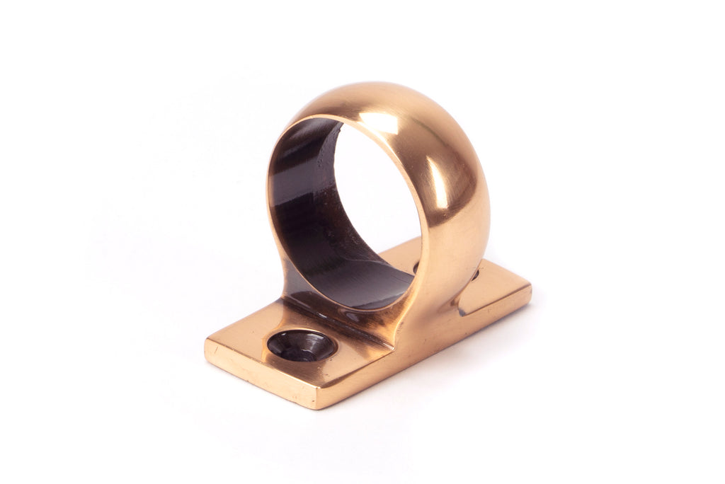 White background image of From The Anvil's Polished Bronze Sash Eye Lift | From The Anvil