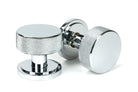 From The Anvil's Polished Chrome Brompton Mortice/Rim Knob Set
