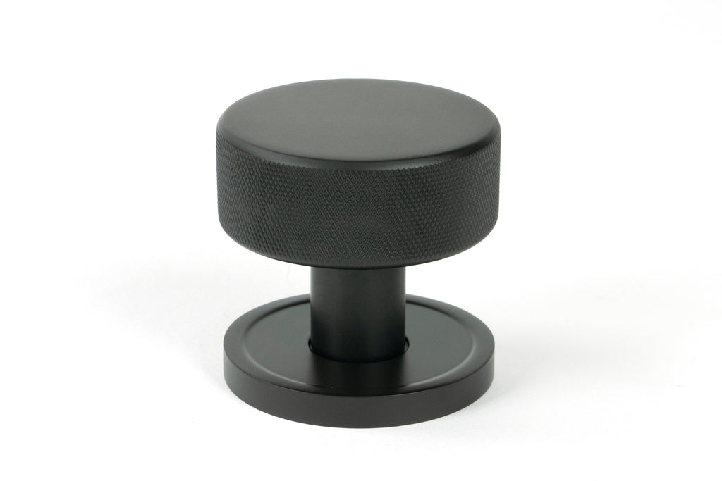 White background image of From The Anvil's Aged Bronze Brompton Mortice/Rim Knob Set | From The Anvil