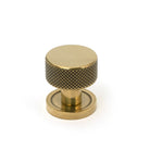 From The Anvil's Aged Brass 25mm Brompton Cabinet Knob