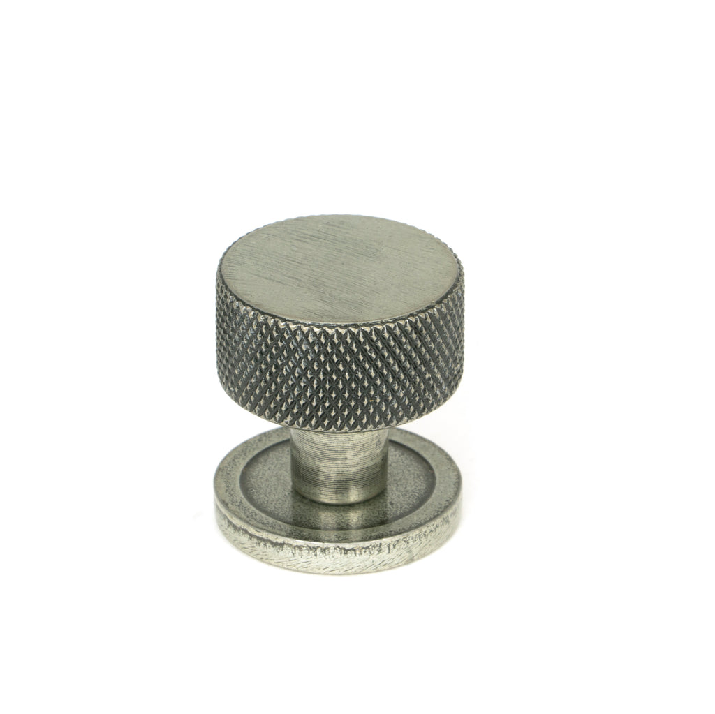 From The Anvil's Pewter Patina 25mm Brompton Cabinet Knob