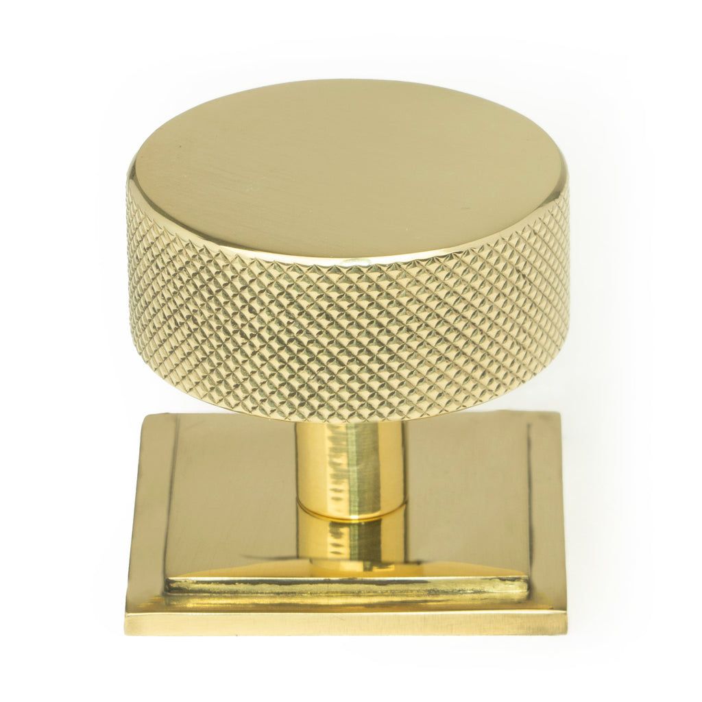 From The Anvil's Polished Brass 38mm Brompton Cabinet Knob