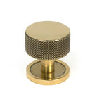 From The Anvil's Aged Brass 32mm Brompton Cabinet Knob