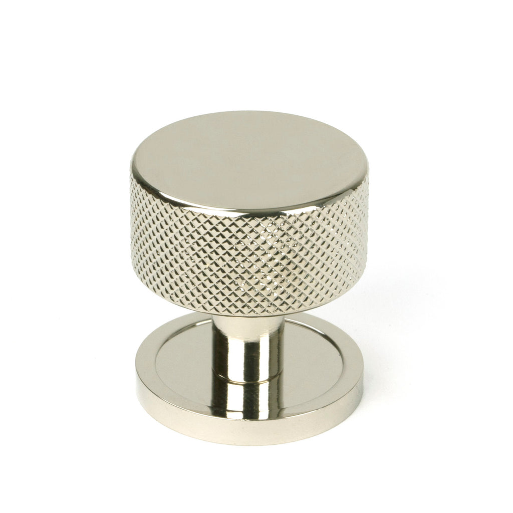 From The Anvil's Polished Nickel 32mm Brompton Cabinet Knob