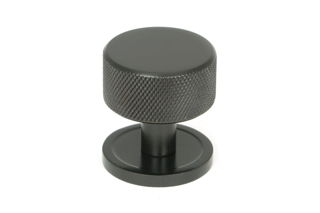 White background image of From The Anvil's Aged Bronze 32mm Brompton Cabinet Knob | From The Anvil