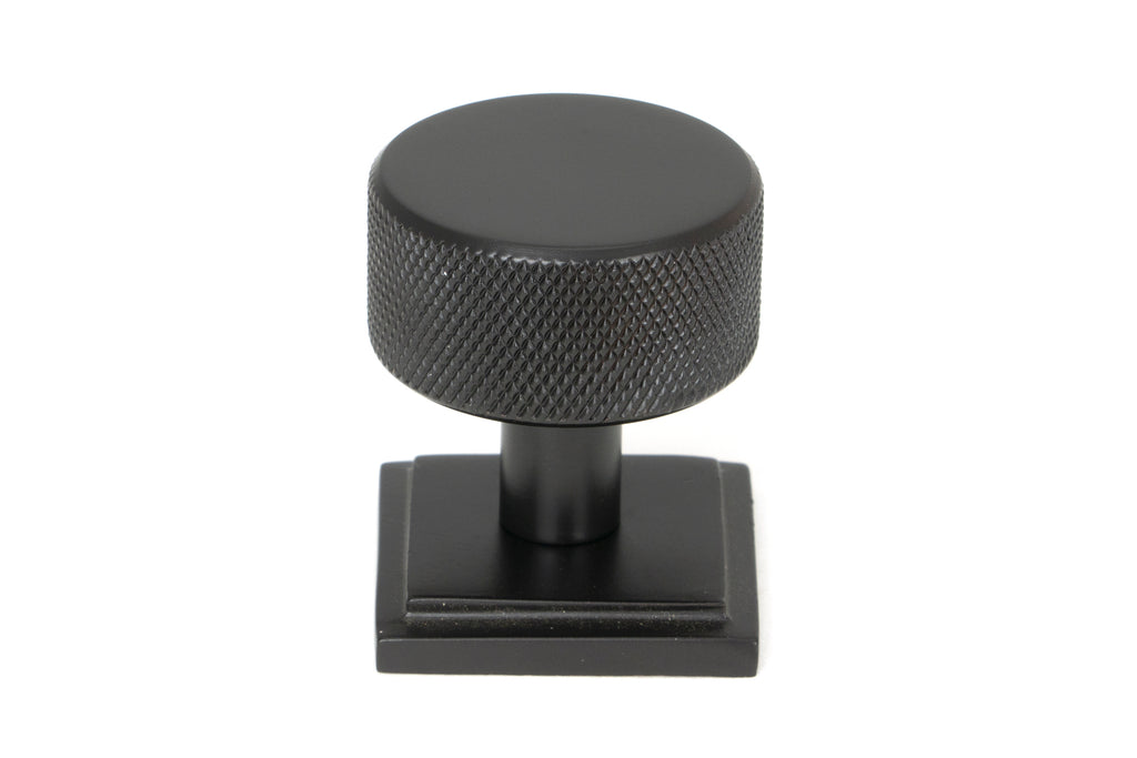 White background image of From The Anvil's Aged Bronze 32mm Brompton Cabinet Knob | From The Anvil