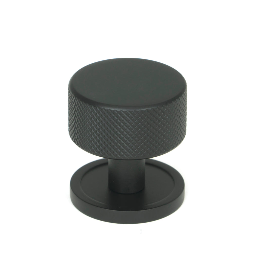 From The Anvil's Matt Black 32mm Brompton Cabinet Knob