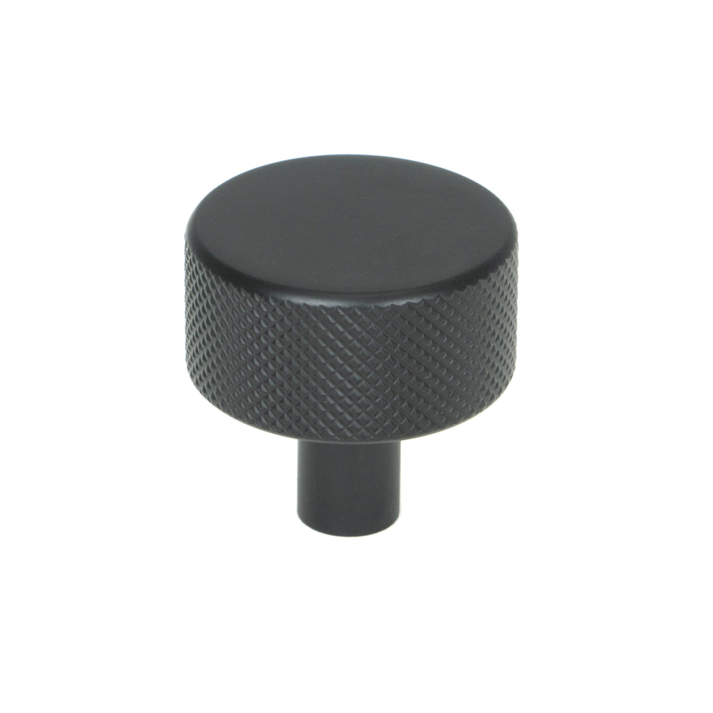 From The Anvil's Matt Black 32mm Brompton Cabinet Knob