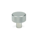 From The Anvil's Satin Chrome 25mm Brompton Cabinet Knob