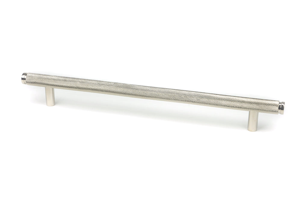 White background image of From The Anvil's Polished Nickel Full Brompton Pull Handle | From The Anvil