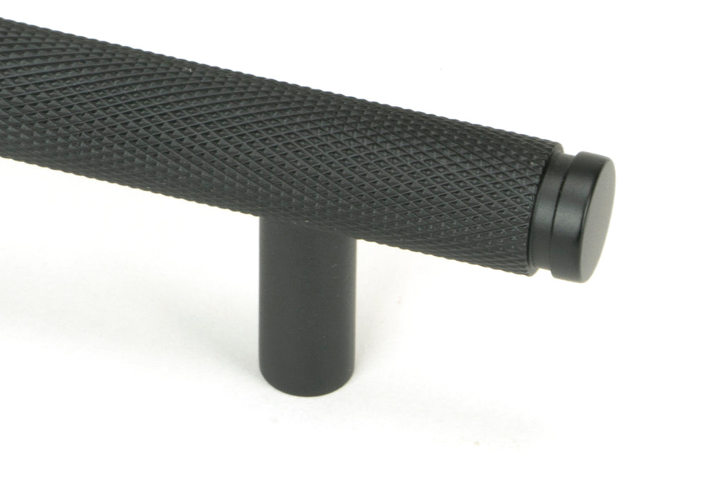 White background image of From The Anvil's Matt Black Full Brompton Pull Handle | From The Anvil