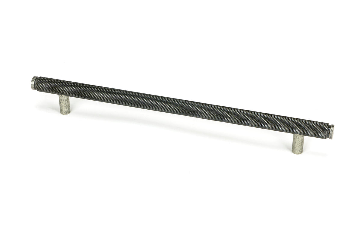 From The Anvil's Pewter Patina Full Brompton Pull Handle