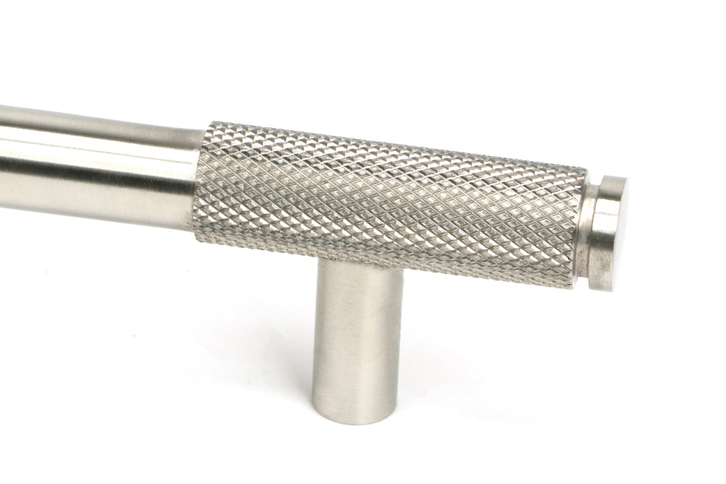 White background image of From The Anvil's Satin Stainless Steel Half Brompton Pull Handle | From The Anvil