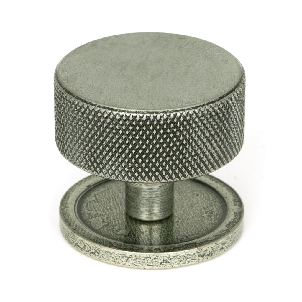 From The Anvil's Pewter Patina 38mm Brompton Cabinet Knob