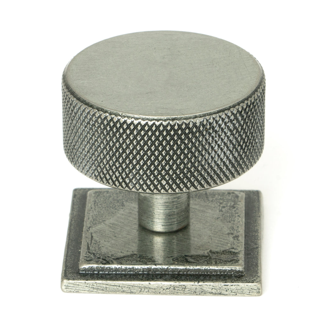 From The Anvil's Pewter Patina 38mm Brompton Cabinet Knob