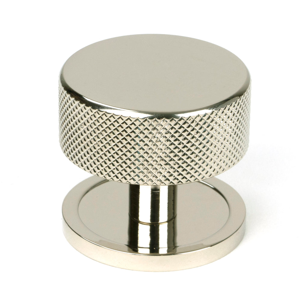 From The Anvil's Polished Nickel 38mm Brompton Cabinet Knob