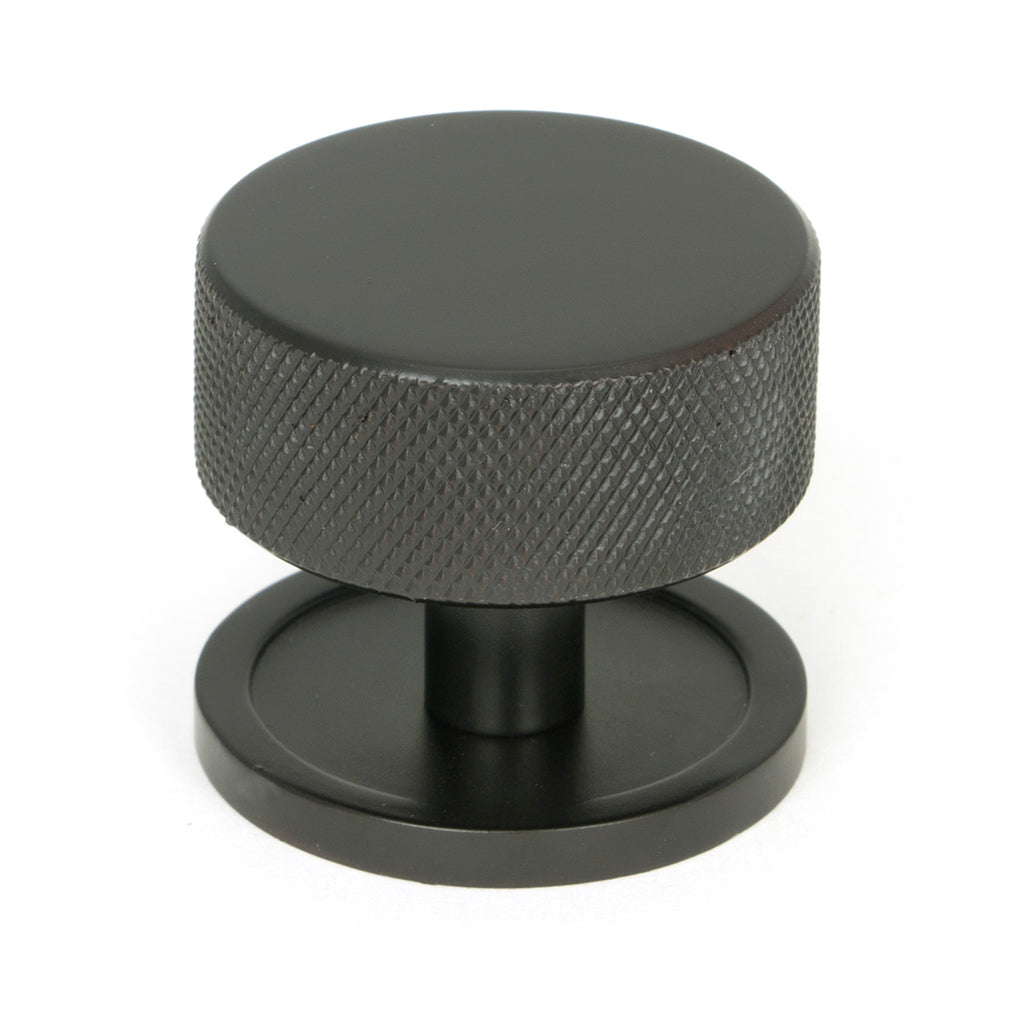 From The Anvil's Aged Bronze 38mm Brompton Cabinet Knob