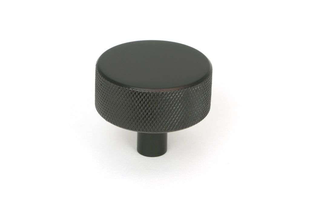 White background image of From The Anvil's Aged Bronze 38mm Brompton Cabinet Knob | From The Anvil