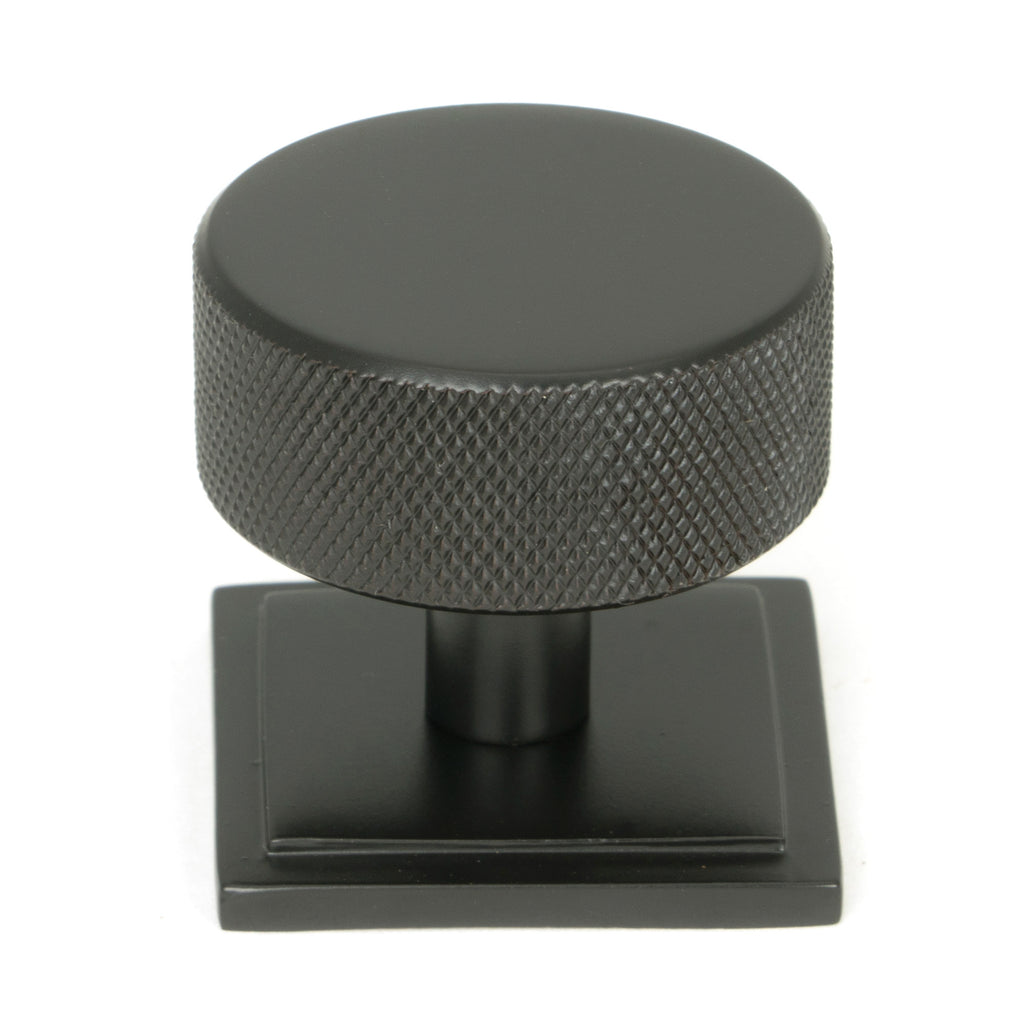 From The Anvil's Aged Bronze 38mm Brompton Cabinet Knob