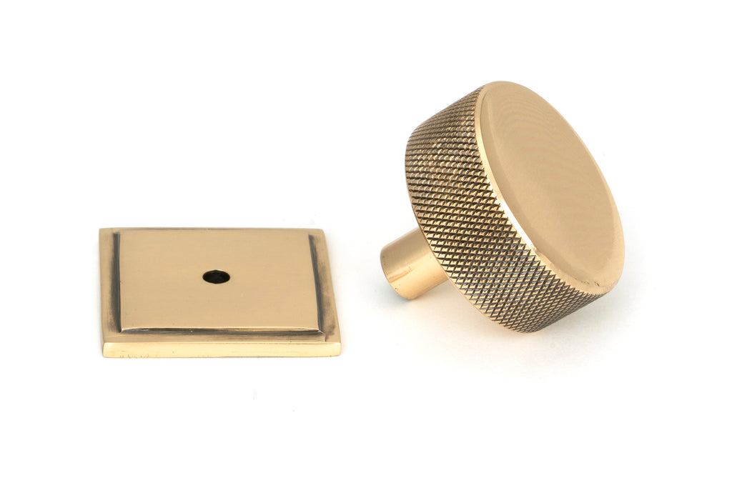 White background image of From The Anvil's Polished Bronze 38mm Brompton Cabinet Knob | From The Anvil