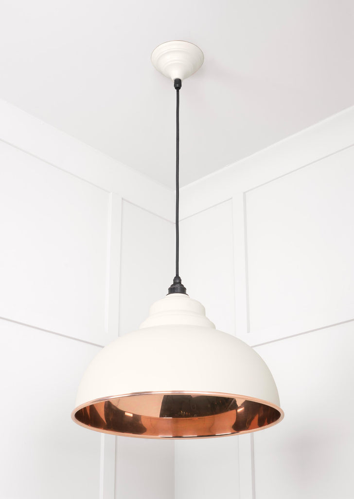 White background image of From The Anvil's Smooth Copper Smooth Copper Harborne Pendant | From The Anvil