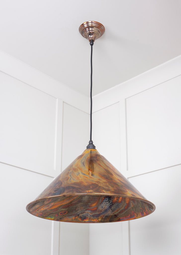 White background image of From The Anvil's Burnished Burnished Hockley Pendant | From The Anvil