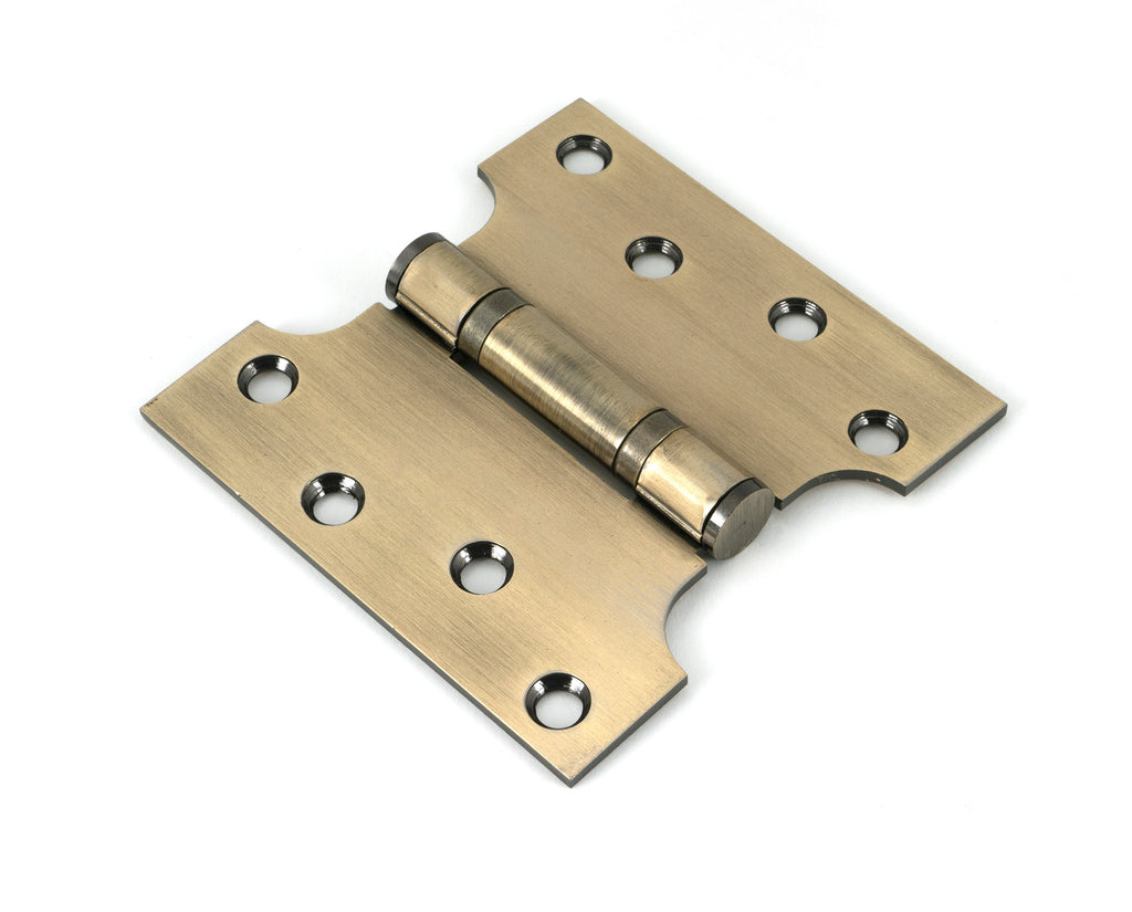 White background image of From The Anvil's Aged Brass Parliament Hinges SS (pair) | From The Anvil