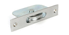 From The Anvil's Satin Chrome Square Ended Sash Pulley 75kg