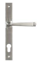 From The Anvil's Satin Marine SS (316) Avon Slimline Lever Espag. Lock Set
